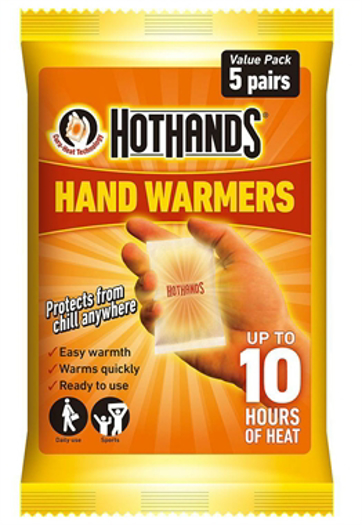 HOT Hands - Pack of 5 Hand Warmers