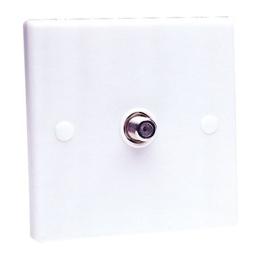 Single 'F' Wall Plate                   