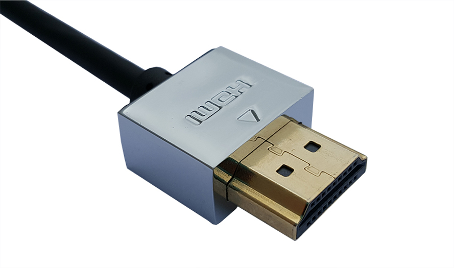 S.A.C. 0.5m HDMI Lead 4K/UHD 'Slimline Ultra'