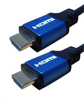 1M SAC HDMI v2.0 4K 2160p BLUE END
