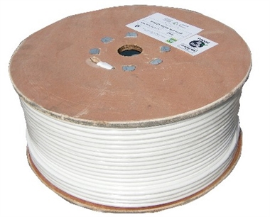 CAI Approved '100' Cable WHITE 250m