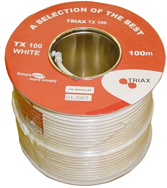 TX100 Cable WHITE 100m
