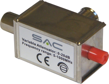 Variable Attenuator IEC 0-20db 5-1000MHz