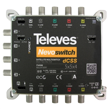 TELEVES 4 Way dSCR Multiswitch