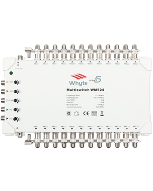 WHYTE 5 Wire 24 Way Multiswitch WM524
