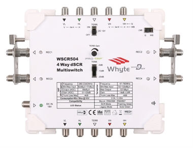 WHYTE 5 Wire 4 Way dSCR Multiswitch