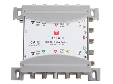 TRIAX ECO-T5 2 Way Splitter