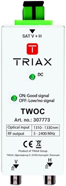 TRIAX Optical Receiver TWOC    