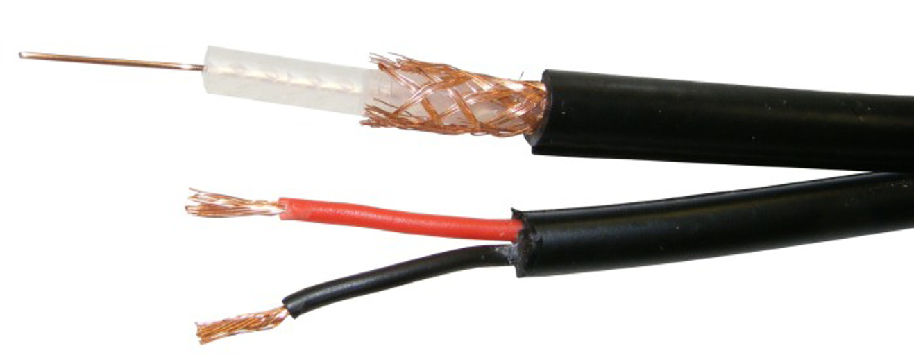 RG59 & 12vdc CCTV Cable (100m)