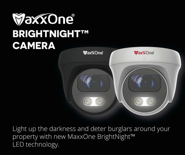 MaxxOne BrightNight 5mp Dome Camera BLACK