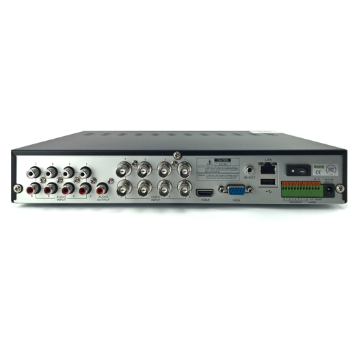 MaxxOne 4-IN-ONE 2TB 1080P/3MP 8 CHANNEL DVR - AHD/TVI/IP/CVBS