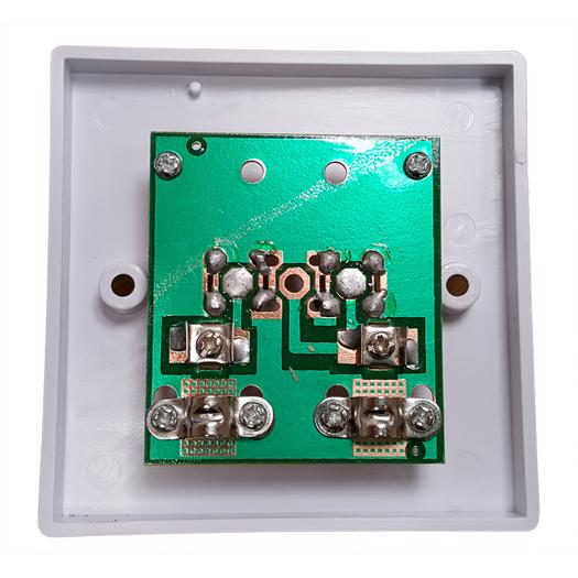 Twin `F` Wall Plate                                          