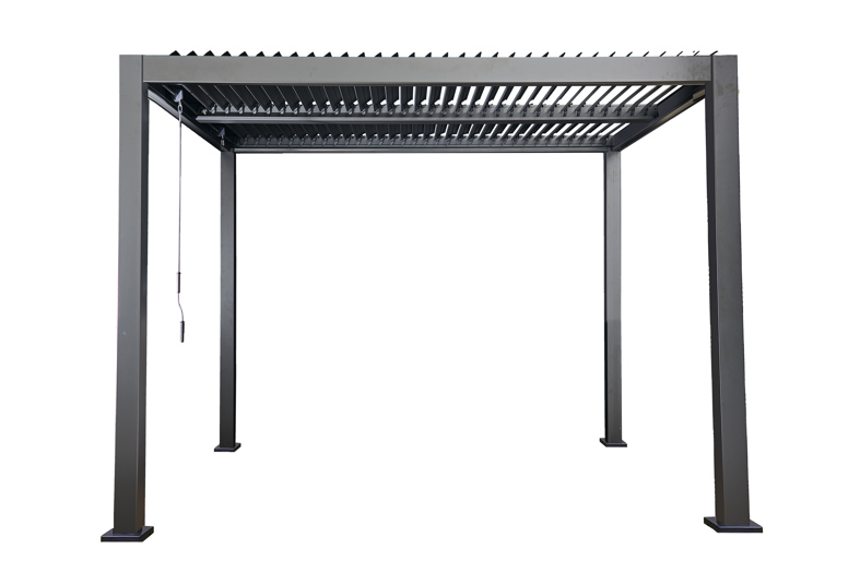 3Mx3M Aluminium Louvre Roof Pergola