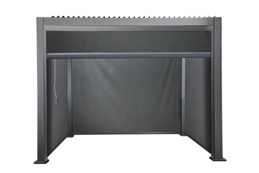 3M Pergola Aluminium Sliding Curtain