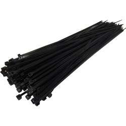 SAC  Cable Ties 4.8mm x 430mm BLACK  - pack of 100     