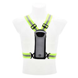 Six Peaks LED Reflec Vest - Phone holder