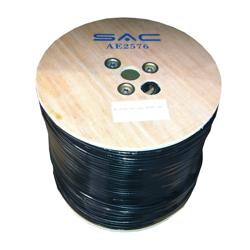 65 Twin Cable BLACK (250m)       