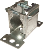 Pressed Facia Mast Bracket with Clamp